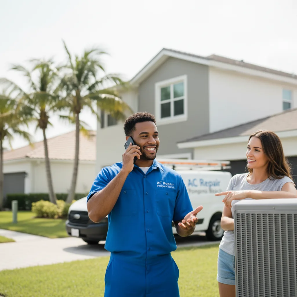 AC Repair Pompano Beach customer support in Perris